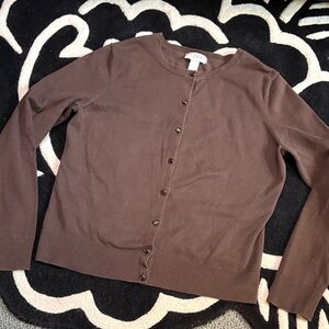 LOFT Chocolate Brown Women's Cardigan